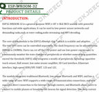 ESP-32S ESP-WROOM-32 ESP32 ESP-32 Bluetooth and WIFI Dual Core CPU with Low Power Consumption MCU ESP-32