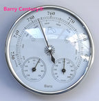 High Quality Precision Aneroid 128mm 3 in 1 Barometer with Thermometer and Hygrometer Humidity Tester Meter Outdoor Fishing