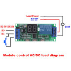 1PCS DC 5V / 12V / 24V Multifunction Digital Time Infinite Delay Switch Timer Relay Module