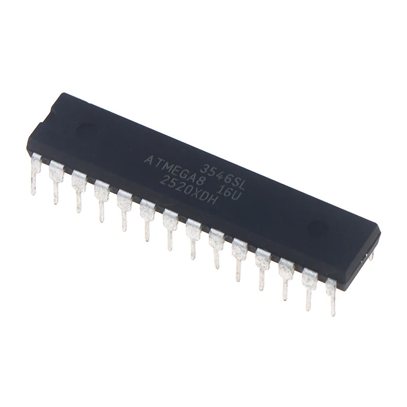 1/3Pcs ATMEGA8‑16PU DIP‑28 AVR 8‑Bit Microcontroller IC 16MHz MCU Chip For Development Board Accessories