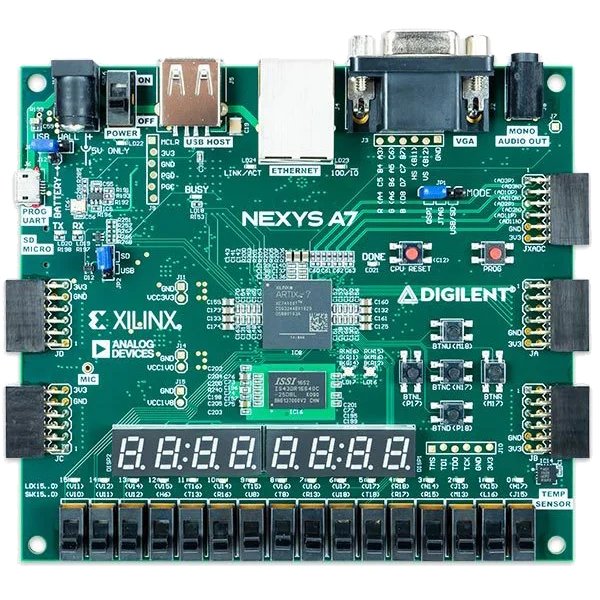 Nexys A7-100T N4-DDR Xilinx FPGA RISC-V development board XUP Digilent