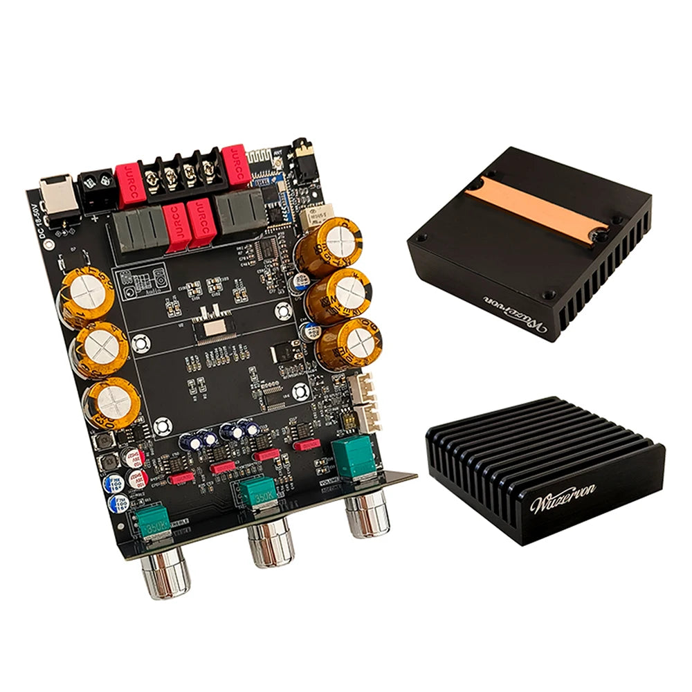 DC 18-50V 3002T PRO Bluetooth Amplifier Board Qualcomm QCC3034 2.0 Channel APTX Lossless 300W+300W TPA3255