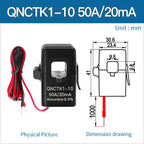Clamp CT Current Transformer 100A 50mA 100A 40mA 50A 25mA 100A 33.3mA 50A 20mA 100A 100mA 2000 Split Current Transformer Sensor