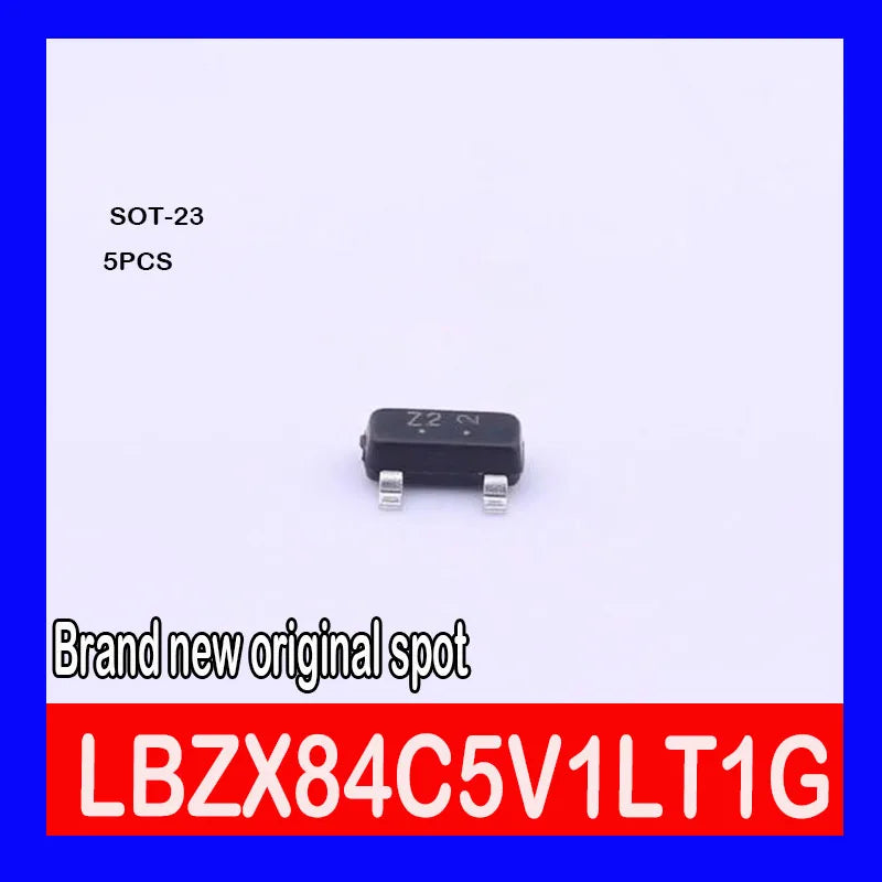 5pcs 100% new original spot LBZX84C5V1LT1G SOT23 Marking:Z2* Zener Voltage Regulator Diodes 5.1V225mW BZX84-C5V1