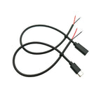 1pcs 25cm 2pin 4pin Wire USB 2.0 Type C Male Female Plug Extension Welding Type USB-C DIY Repair Cable Charger Connector