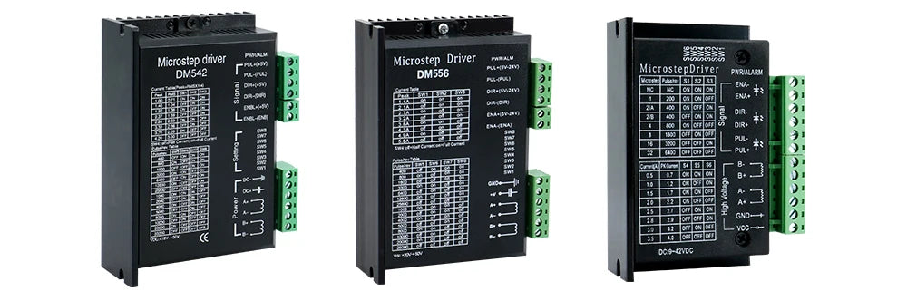 3/5PCS Motor Driver TB6600 9-42V 4A / DM542 20-50V 4.2A / DM556 20-50V 5.6A stepper motor driver for Nema17 Nema23 Nema24