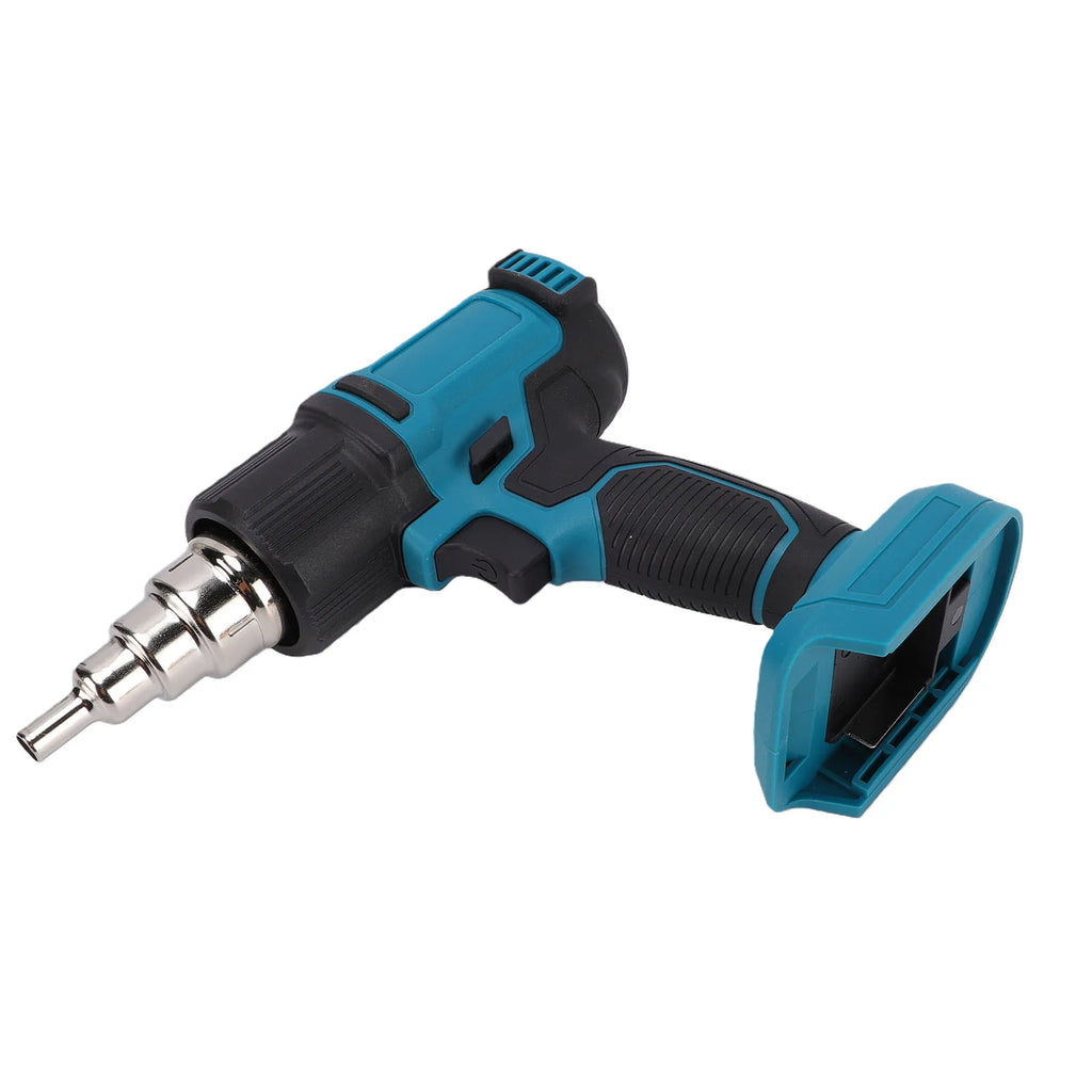 Cordless Heat Gun for Makita 18V Battery Hot Air Gun Digital LCD Display Adjustable Temp Airflow 122℉-1022℉ for Shrinking PVC