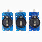 DS3231 Module with Battery, DS3231 AT24C32 IIC Module Precision Clock Module (Without Battery) DS3231 Memory Module
