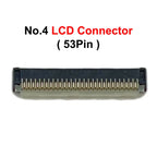 4/29/53Pin FPC Female Socket Motherboard Battery Holder Network Card Slot LCD Display Screen Flex Cable Connector For 3DS LL XL