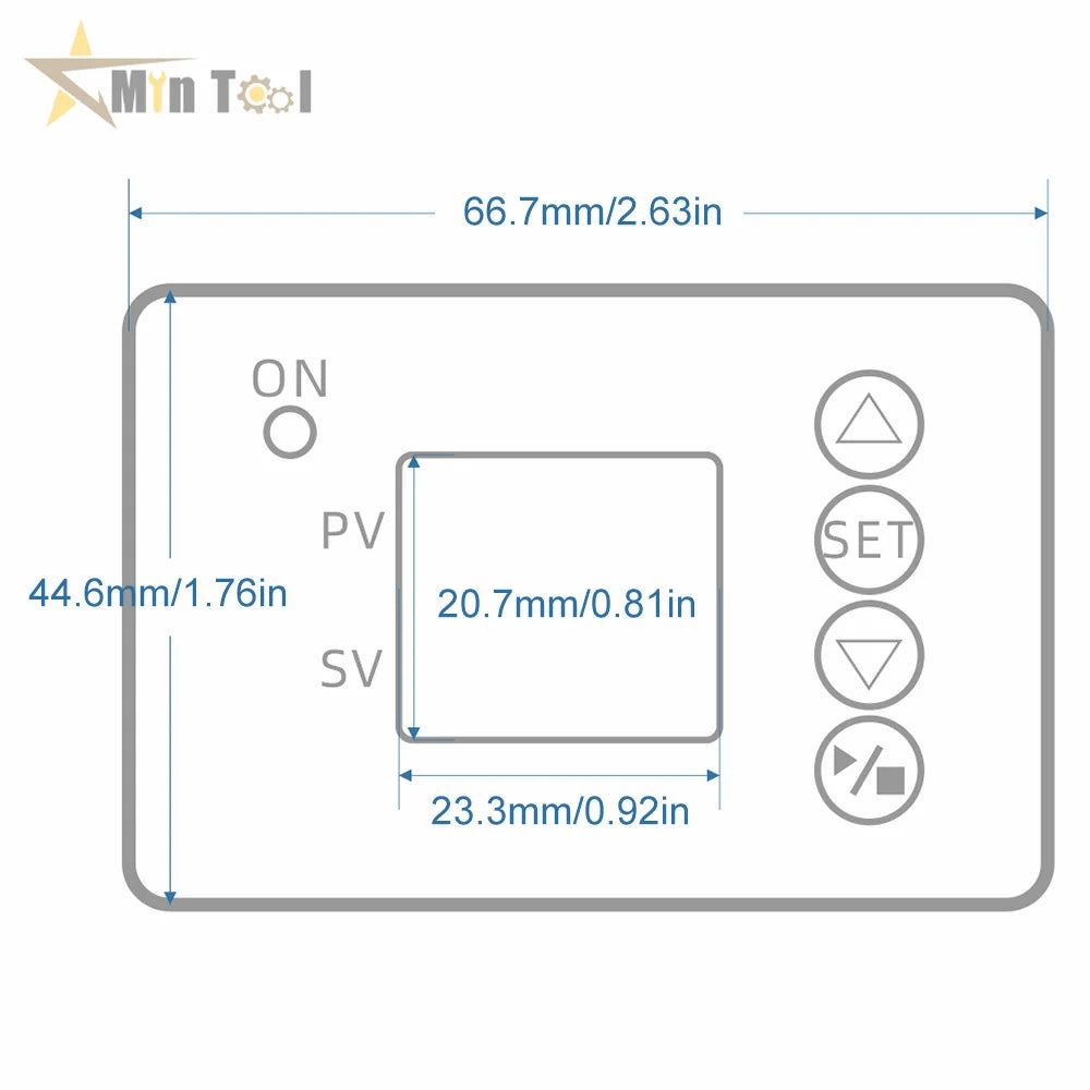 0-999s/min/hour T2310 Digital Time Controller Countdown Timer Switch DC 12V 24V A220VC 110V  Delay Timer Relay Power Supply
