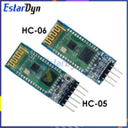 Estardyn NEW HC-05 HC 05 hc-06 HC 06 RF Wireless Bluetooth Transceiver Slave Module RS232 / TTL to UART converter and adapter