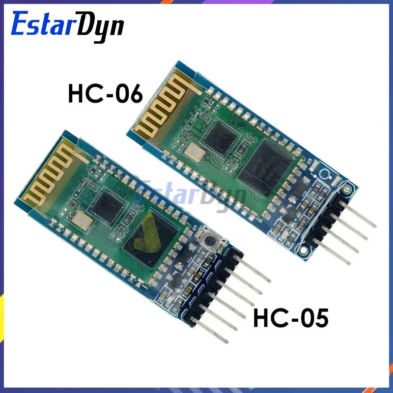 Estardyn NEW HC-05 HC 05 hc-06 HC 06 RF Wireless Bluetooth Transceiver Slave Module RS232 / TTL to UART converter and adapter