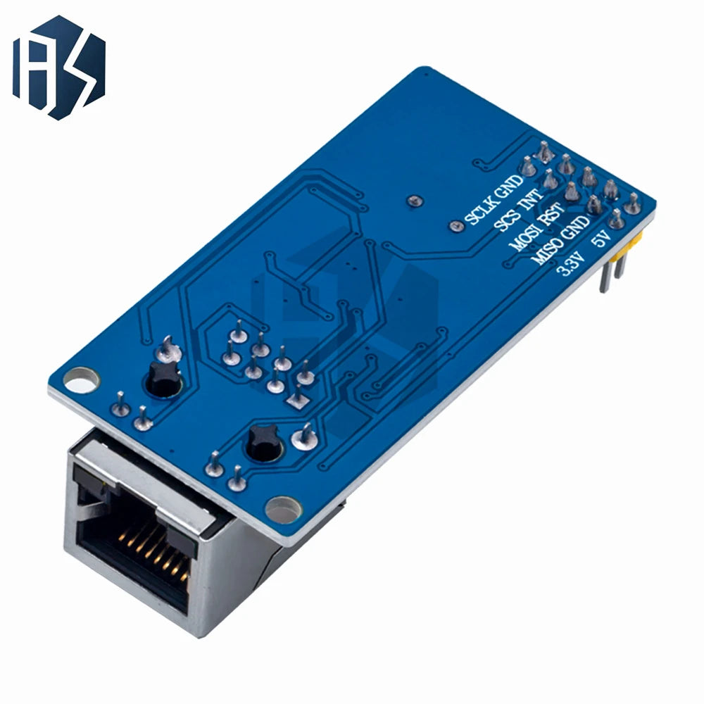 1PC/5PCS/10PCS   W5500 Ethernet network module hardware TCP / IP 51 / STM32 microcontroller program over W5100 blue/green