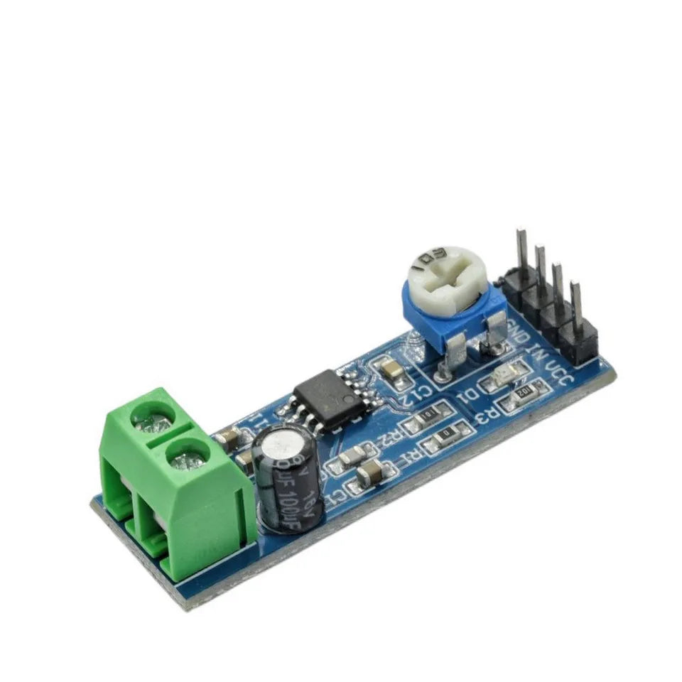 1/5/10/20pcs LM386 Audio Power Amplifier Module 200 Times Gain Amplifier Board Mono Power Amplifier 5V-12V Input