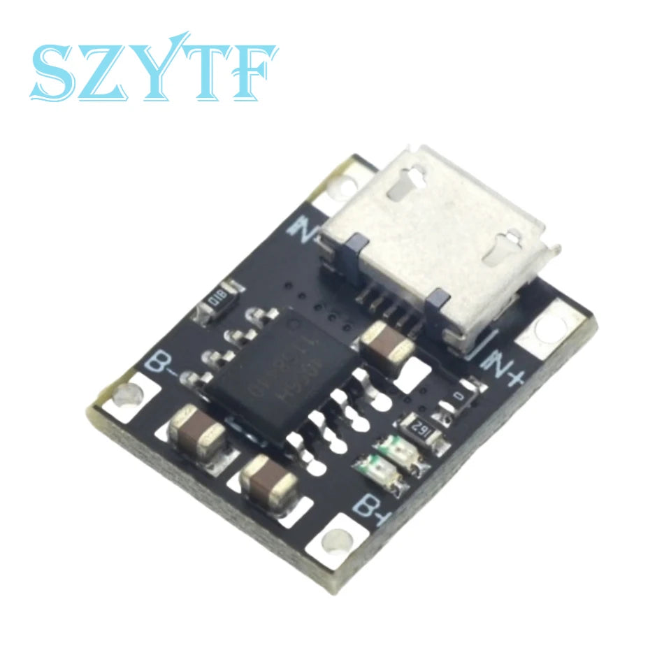 1-10pcs USB TP4057/56 1A Lithium Battery Charging Protection Board Module Micro Type-C Polymer Battery Over Temperature