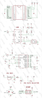 2PCS Mini/Type-C/Micro USB Nano 3.0 With Bootloader Compatible Nano Microcontroller For Arduino CH340 Driver 16Mhz ATMEGA328P
