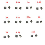 10pcs Micro Chip Fuse SMD SMT 1210 1A 1.5A 2A 2.5A 3A 3.5A 3.8A 4A 5A 6.3A 10A 72V CCP2E 10/15/20/25/30/35/38/40/50/63/100