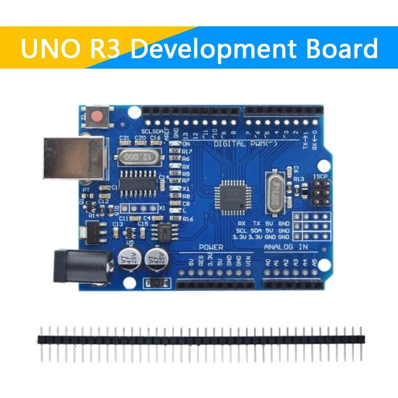 UNO R3 Development Board ATMEGA328P CH340 / ATEGA16U2 Compatible For Arduino with Cable R3/R4 UNO Proto Shield Expansion Board