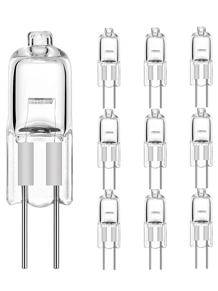 G4 12V 5W 10W 20W 35W 50W Globe Lot JC Bi-Pin LED Warm White Replace LED Capsule Lamp Halogen Bulbs Light 10pcs Halogen Bulb