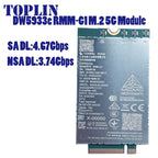 FM350-GL DW5931e-eSIM 5G M.2 Module P2J8F For Dell Latitude 5531 9330 3571 Laptop 4x4 MIMO GNSS Module