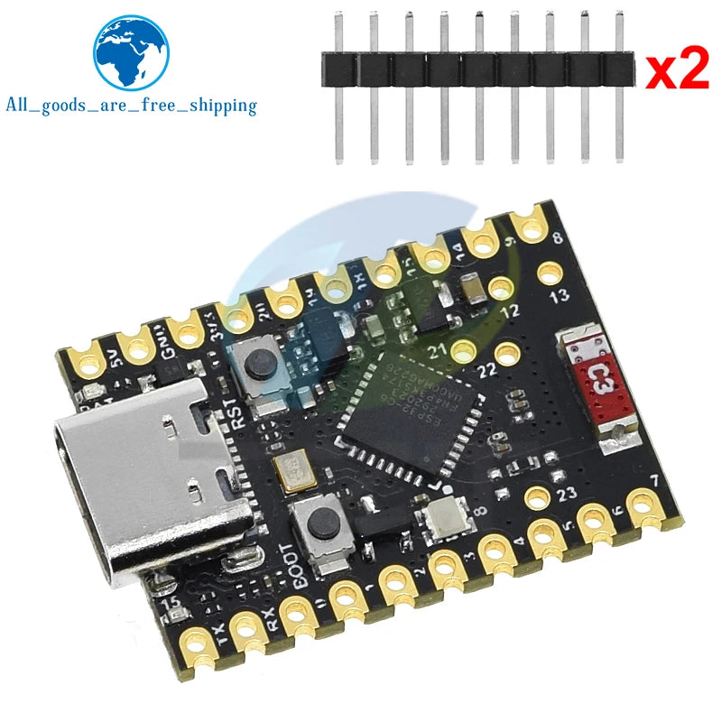 TZT ESP32-C6 SuperMini Development Board Microcontroller Programming Learning Controller Core Board