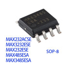 10PCS MAX232ACSE MAX3232ESE MAX232ESE MAX485ESA MAX3485ESA MAX3232 MAX232 MAX485 MAX3485 IC Chip SOP8