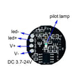 Dimmable 3.7~24V 2.2A 12V 24V LED Light Dimming Controller Sensor Switch Non-contact Hand Scan Sensor Switch Touch