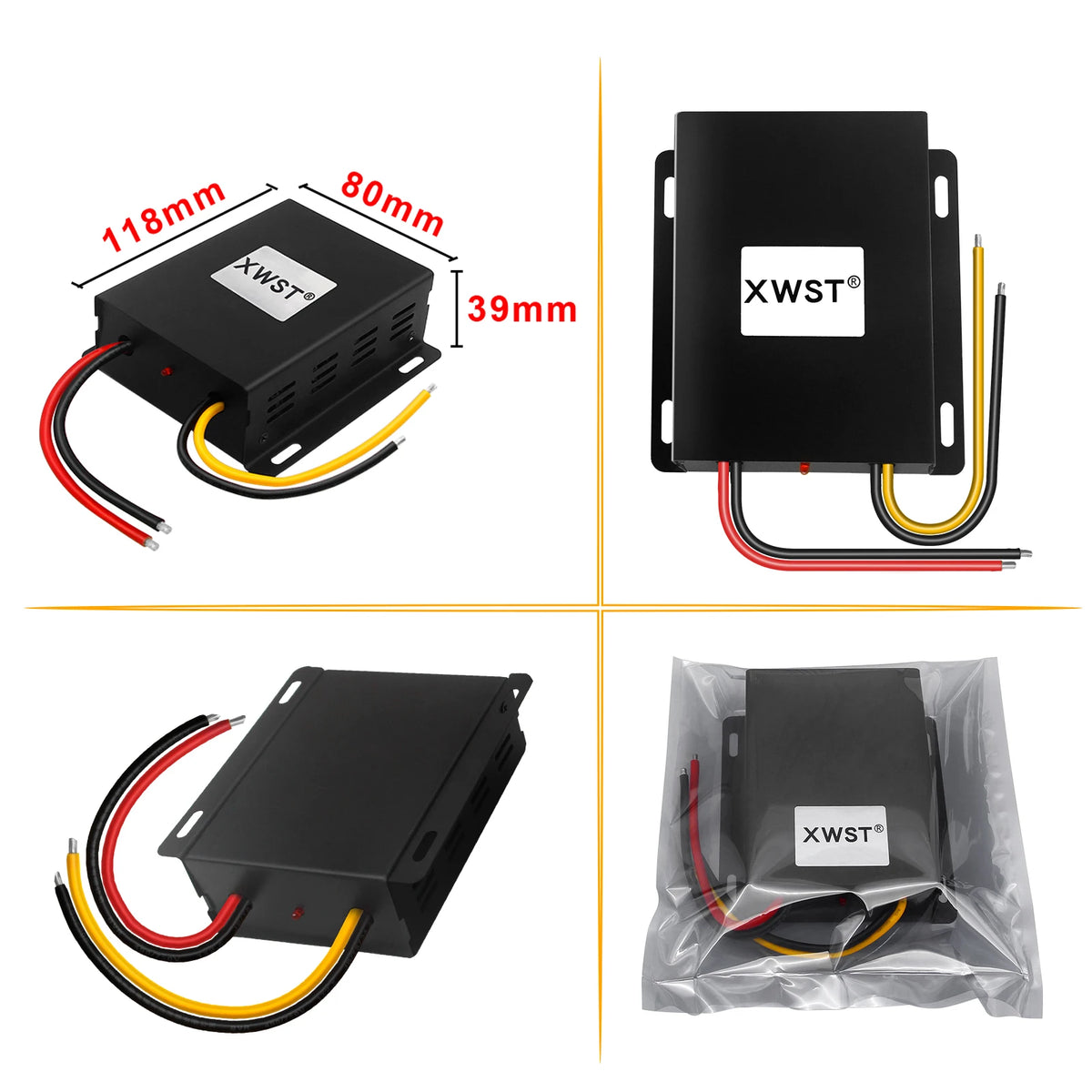 12V to 15V Step-Up Boost DC-DC Converter 1~100A Voltage Regulator Module for Solar Inverter Hybrid Systems