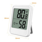 Indoor Digital Temperature Humidity Meter With Stand Magnet Portable House Office Temperature Monitor Thermometer Hygrometer