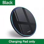 Portable 30W Wireless Charger, Fast Charging Station Compatible with iPhone 16/15/14/13/12 Pro Max, 8 Mini, Samsung and Xiaomi