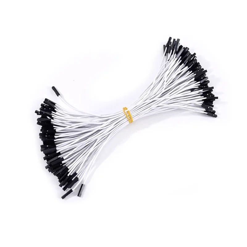 100PCS Dupont Wire 26AWG Silicone Cable 2.54mm Jumper Wire Male Female Breadboard Wire for Arduino DIY