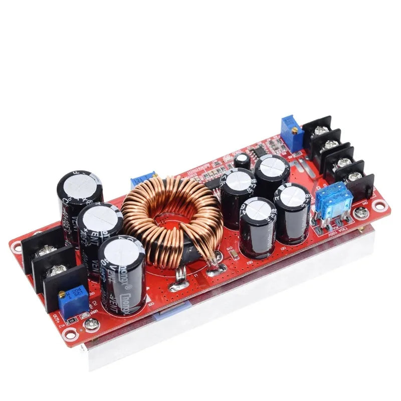1200W 20A DC Converter Boost Step-up Power Supply Module IN 8-60V OUT 12-83V