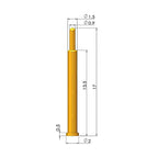5Pcs Battery Spring Loaded Pogo Pin Connector SMD Needle PCB Height 2 3 4 5 6 7 8 9 10 11 12 13 14 16 17 18 22 MM Test Probe