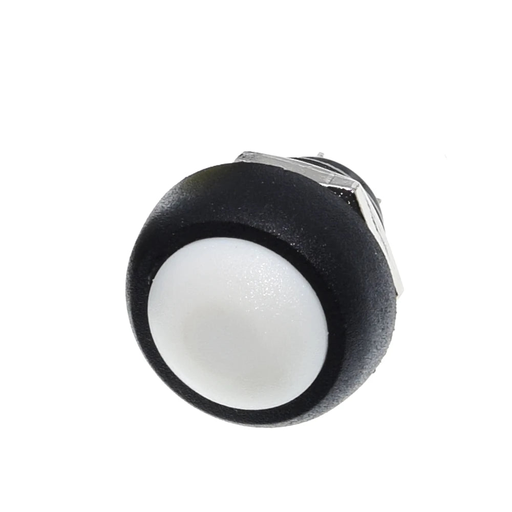 1PACK = 5Pcs Mini 12mm Waterproof Momentary ON/OFF Push Button Round Switch PBS-33B For arduino