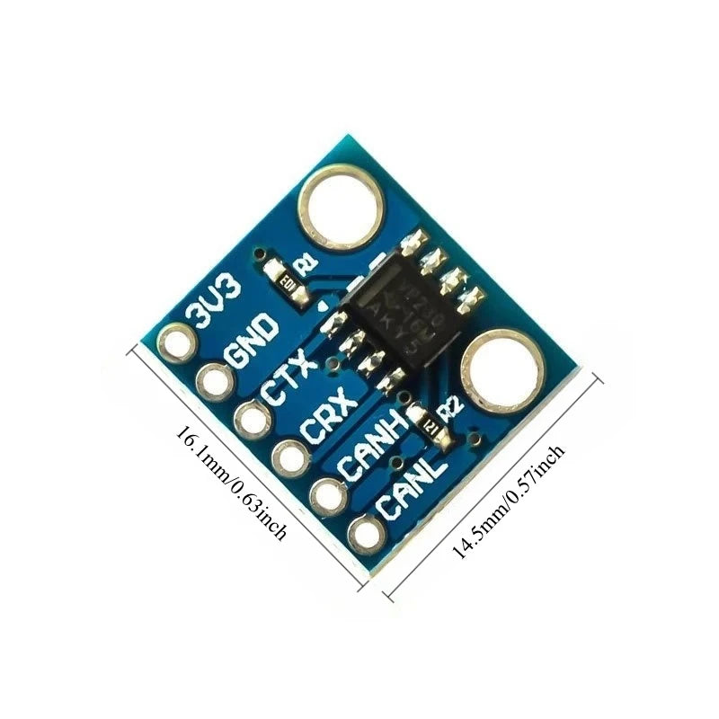 5pcs SN65HVD230 CAN Bus Transceiver Module High Speed Communication for Arduino STM32 Vehicle Diagnostic