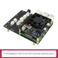 doyou X825 V2.0 Storage Expansion Board for Raspberry Pi 4B X825 NAS 2.5-Inch SATA Hard Disk SSD Drive Expansion Board