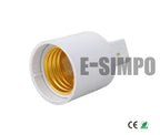 4pcs G23 To E26 E27 Lamp Base Adapter CFL 2Pin PLS LED Table Desk Reading Light Bulb Lamp Holder Converter Extender