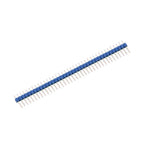 10PCS 2.54mm 1X40Pin Single Row Male Breakable Pin Header Connector PCB Pin Strip for Arduino Yellow/Green/White/Black/Red/Blue