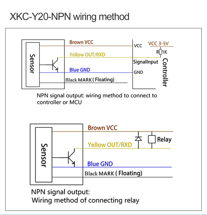 XKC-Y20 Low Cost Capacitive Contact Typle 2025New Designed Liquid Level Switch Level Sensor for Both Metal and Non-metallic Tank