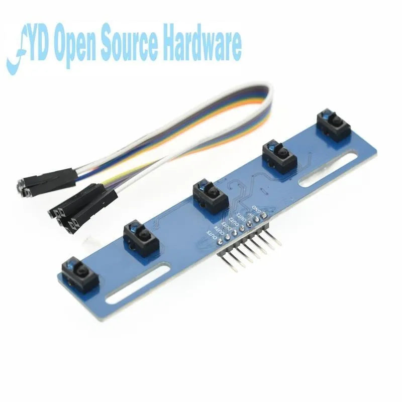 1PCS TCRT5000 Infrared Reflective Sensor IR Photoelectric Switch Barrier Line Track Module For Diode Triode Board 3.3v