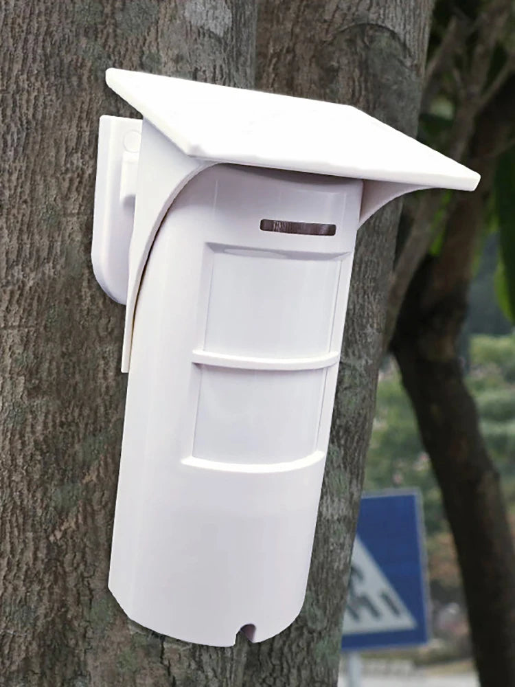 Outdoor Wired Dual Tech Microwave PIR Motion Sensor DC12V Pet Immune NO NC Alarm Output Home Security