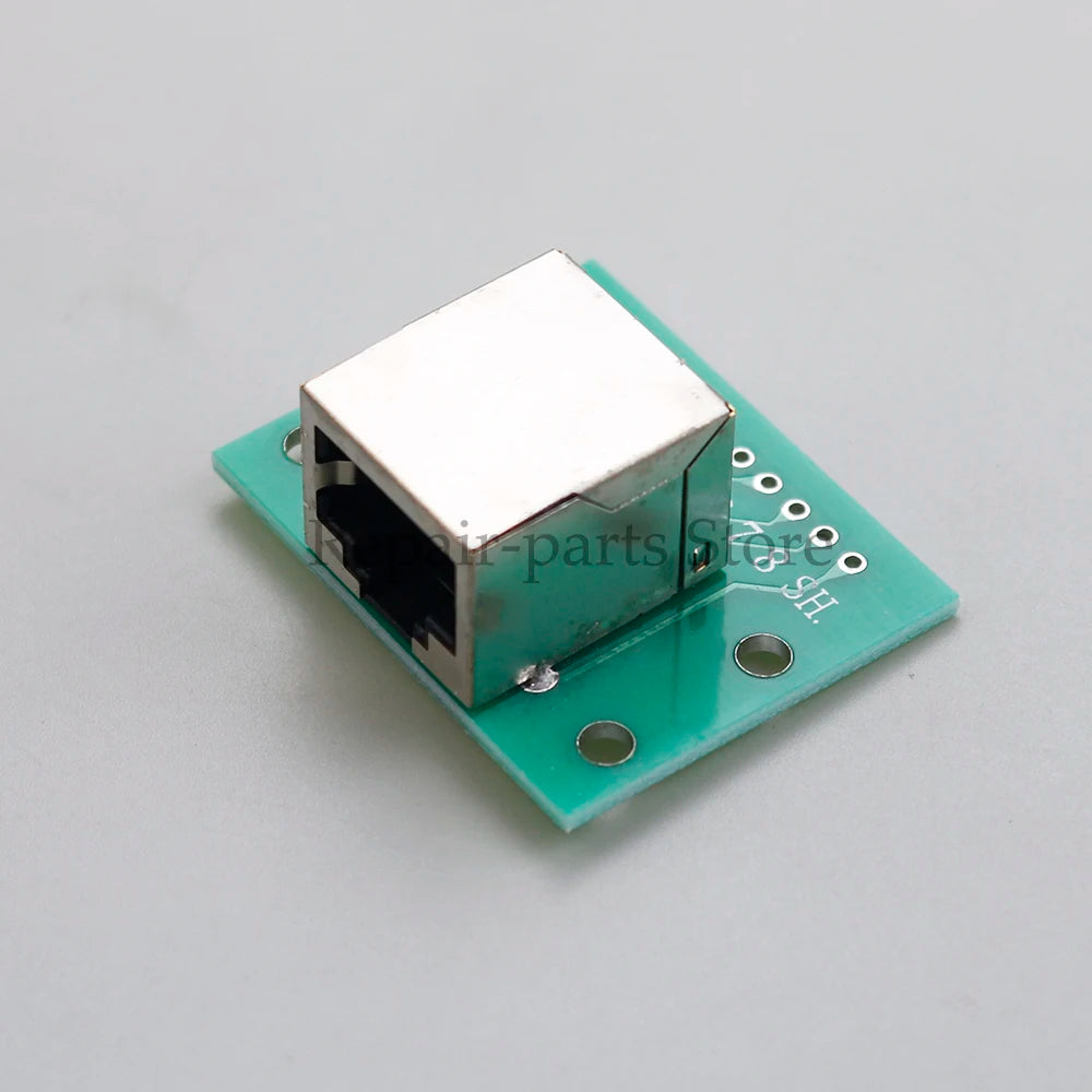 1 Piece RJ45 Adapter Board To XH2.54 Modular Ethernet Connector Adapter Network Interface + Breakout Board + Pin Header