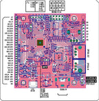 ADAU1452 DSP Development Board with STM32F103 MCU, Learning Kit with Schematic Diagrams for Audio Processing & Embedded Projects