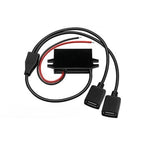 12V 24V 36V 48V 60V 72V 80V to 5V 3A 8-85V to 5V DC Step Down USB Converter With Car Charger Power Supply Output Waterproof