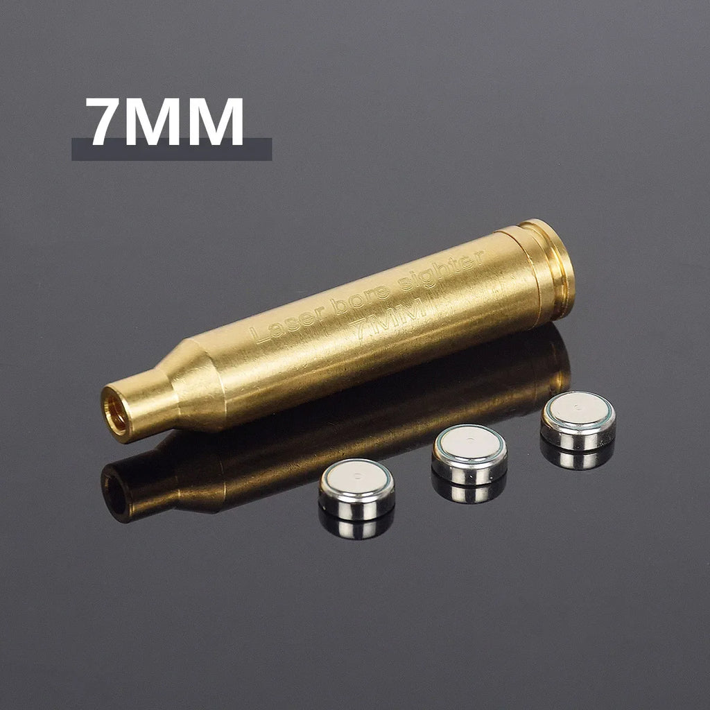 12GA 20GA .308 .223 5.45x39 7.62x39 9x19mm.338 Gauge Red Laser Bore Sighter Training Bullet Boresighter CAL Cartridge Caliber
