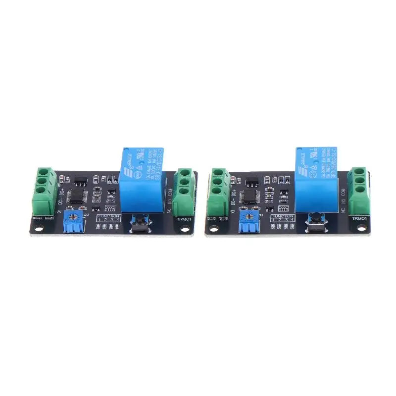 Self Locking Delay Timer Relay Adjustable Time Switch Module Accurate On Off Control for Industrial Automation Home Appliance