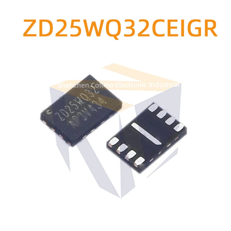 10pcs ZD25WQ32CEIGR USON-8(2x3)  NOR FLASH ZD25WQ 32CEIGR