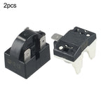 Starting Relay Refrigerator PTC Starter Relay Replacement 1/2/3/4Pins 12ohm Compressor Overload Protector