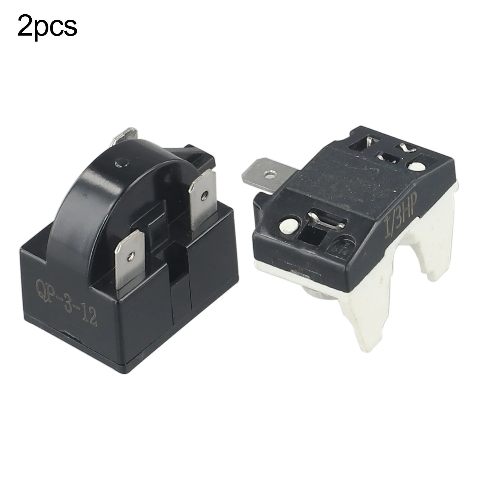 Starting Relay Refrigerator PTC Starter Relay Replacement 1/2/3/4Pins 12ohm Compressor Overload Protector