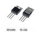 5_PCS  IRF540N   TO-220 MOSFET Transistor